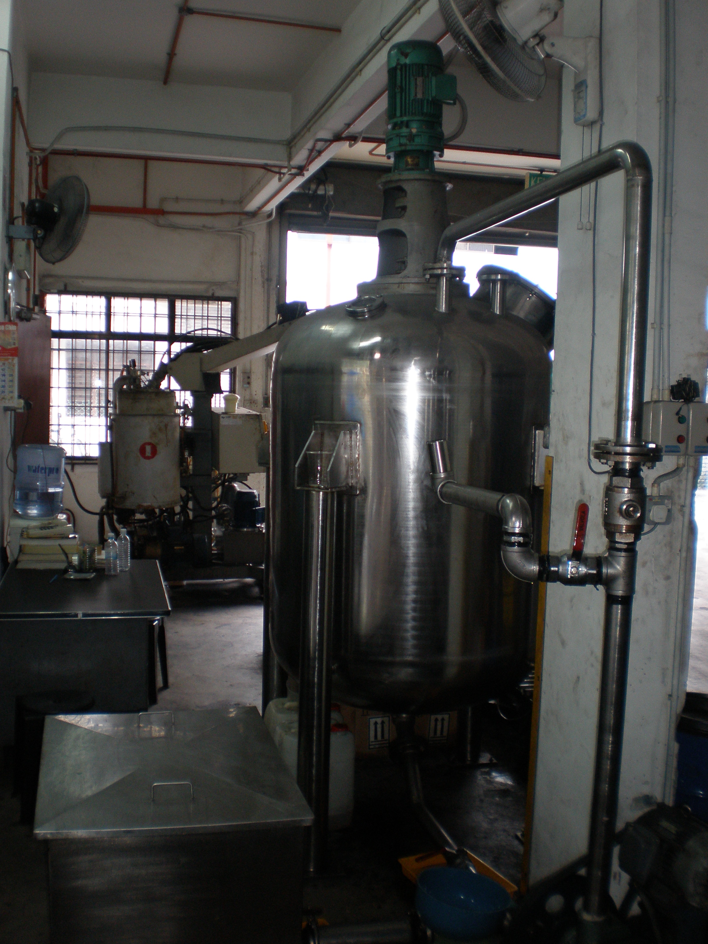 Tangki Kimia Keluli Tahan Karat